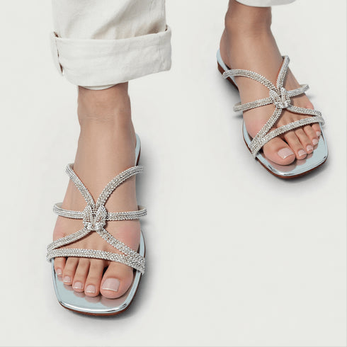 Women Formal Slippers - 40022S - Slippers - Walkeaze